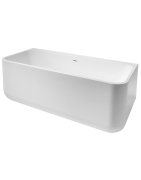 Akmens masės vonia Balteco Gamma, 159x71x64 cm, poliruota