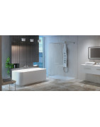 Akmens masės vonia Balteco Gamma, 159x71x64 cm, juodi šonai