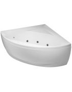 Vonia Balteco Linea 150x150 cm, su apdaila E17, masažinė, C2Z1