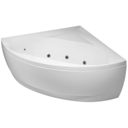 Vonia Balteco Linea 150x150 cm, su apdaila E17, masažinė, C2Z1