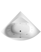 Vonia Balteco Linea 150x150 cm, su apdaila E17, masažinė, C2Z1