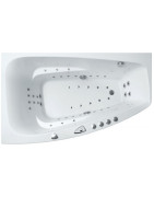 Vonia Balteco Orion 169x102 cm, su apdaila E16, masažinė, A3