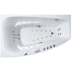 Vonia Balteco Orion 169x102 cm, su apdaila E16, masažinė, A3