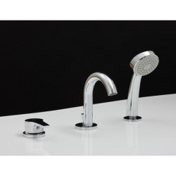 Vonia Balteco Orion 169x102 cm, su apdaila E16, masažinė, A3