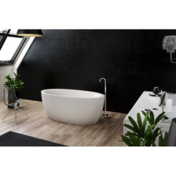 Akmens masės vonia Balteco Senzo 179x90 cm, poliruota