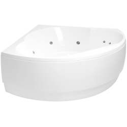 Vonia Balteco Metro 155x155 cm, su apdaila E17, masažinė, DJ1