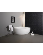 Vonia Balteco Metro 155x155 cm, su apdaila E17, masažinė, DJ1