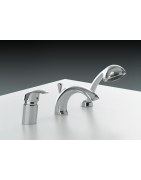 Vonia Balteco Metro 155x155 cm, su apdaila E17, masažinė, DJ1