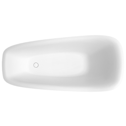 Akmens masės vonia Balteco Mezzo, 182x86 cm, poliruota