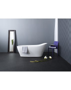 Akmens masės vonia Balteco Mezzo, 182x86 cm, poliruota