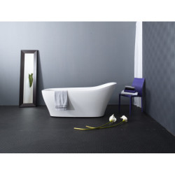 Akmens masės vonia Balteco Mezzo, 182x86 cm, poliruota