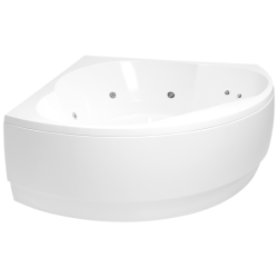 Vonia Balteco Metro 155x155 cm, su apdaila E17, masažinė