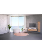 Akmens masės vonia Balteco Allure, 134x64 cm