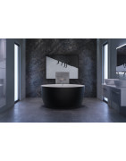 Akmens masės vonia Balteco Allure, 134x64 cm