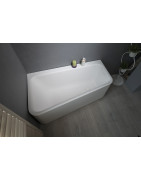 Akmens masės vonia Balteco Gamma, 149x62/85x67 cm, poliruota