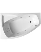 Vonia Balteco Rhea 169x118 cm, su apdaila E15, masažinė