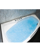 Vonia Balteco Rhea 169x118 cm, su apdaila E15, masažinė