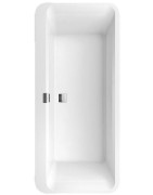 Vonia Villeroy Boch Squaro Edge 12, 180x80 cm, su panele