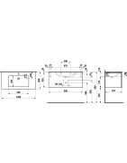 Spintelės ir praustuvo komplektas Laufen Pro S, grafitas