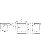 Spintelės ir praustuvo komplektas Laufen Pro S, baltas