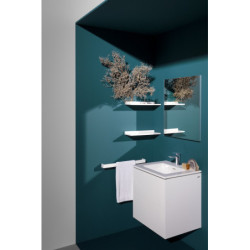 Spintelės ir praustuvo komplektas Laufen Pro S 600, baltas