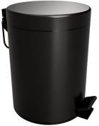 Šiukšliadėžė Bemeta Dark, 5 l, su SoftClose funkcija