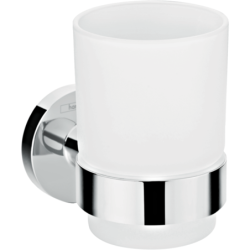 Stiklinė dantų šepetukams Hansgrohe Logis Universal, pakabinama