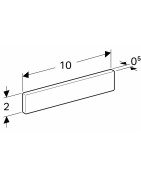 Magnetinė juostelė Ido Glow, chromuota