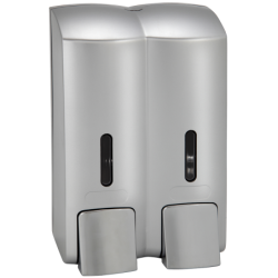 Muilo dozatorius Bemeta Hotel, pakabinamas, dvigubas, 600 ml