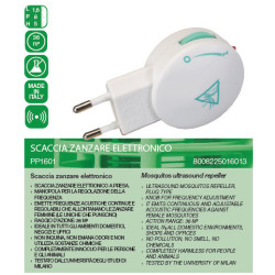 Ultragarsinė uodų baidyklė Ardes PP1601 su kištuku (Italija)