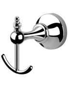 Kabliukas Giulini Lilium, chromuotas, dvigubas