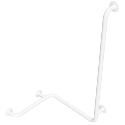 Rankena Bemeta Help, plieninė, baltos spalvos, dešinė