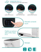 Oro valytuvas-jonizatorius Ardes PYOUR, CADR 200 m3/val.