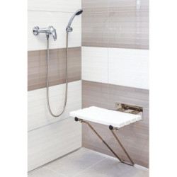 Dušo kėdutė Bemeta Help, iš nerūdijančio plieno