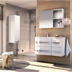 Ūkinė spintelė Oristo Opal 30 cm, balta