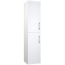 Ūkinė spintelė Kamė Adagio, matinės baltos spalvos