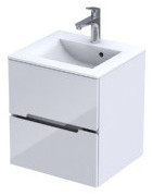 Praustuvo spintelė Oristo Silver, 50x55x44 cm, balta