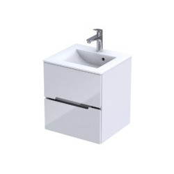 Praustuvo spintelė Oristo Silver, 50x55x44 cm, balta