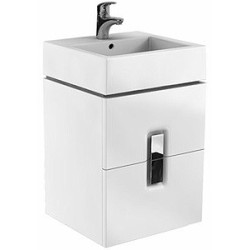 Spintelė praustuvui Geberit Kolo Twins, 50 cm, balta