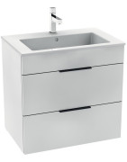 Spintelė Jika Cube, su praustuvu ir 2 stalčiais