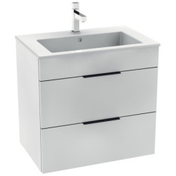 Spintelė Jika Cube, su praustuvu ir 2 stalčiais