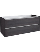 Praustuvo spintelė Kamė City 120, juodo ąžuolo spalvos