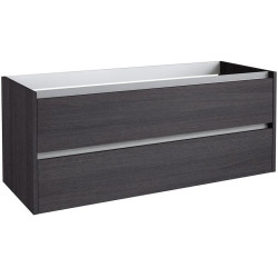 Praustuvo spintelė Kamė City 120, juodo ąžuolo spalvos