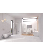 Spintelė Ravak SB Chrome 390, balta, kairė