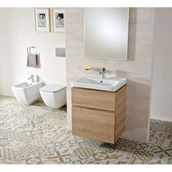 Spintelė praustuvui Jika Cubito Pure, su stalčiumi