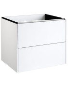 Praustuvo spintelė Kamė D-Line 60, matinės baltos spalvos