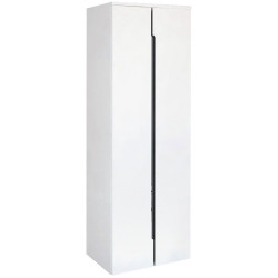 Praustuvo spintelė Oristo Silver, 50x144x35 cm, balta