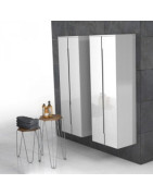 Praustuvo spintelė Oristo Silver, 50x144x35 cm, balta