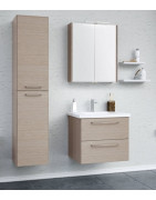 Praustuvo spintelė Kamė Natura 60, šviesaus ąžuolo spalvos