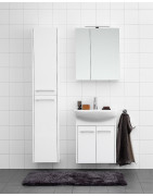 Spintelė Gustavsberg Nordic3, veidrodinė, soft-close, balta